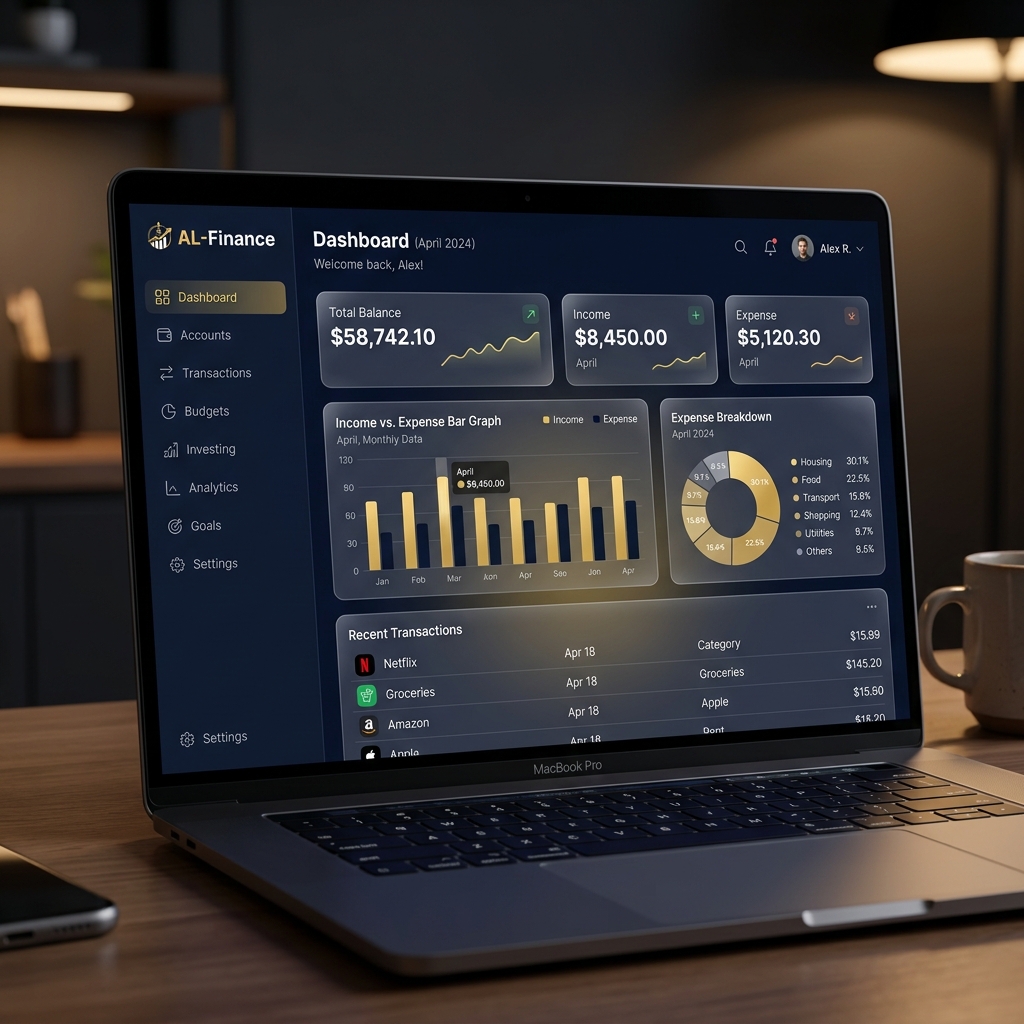 AL-Finance Personal Finance App